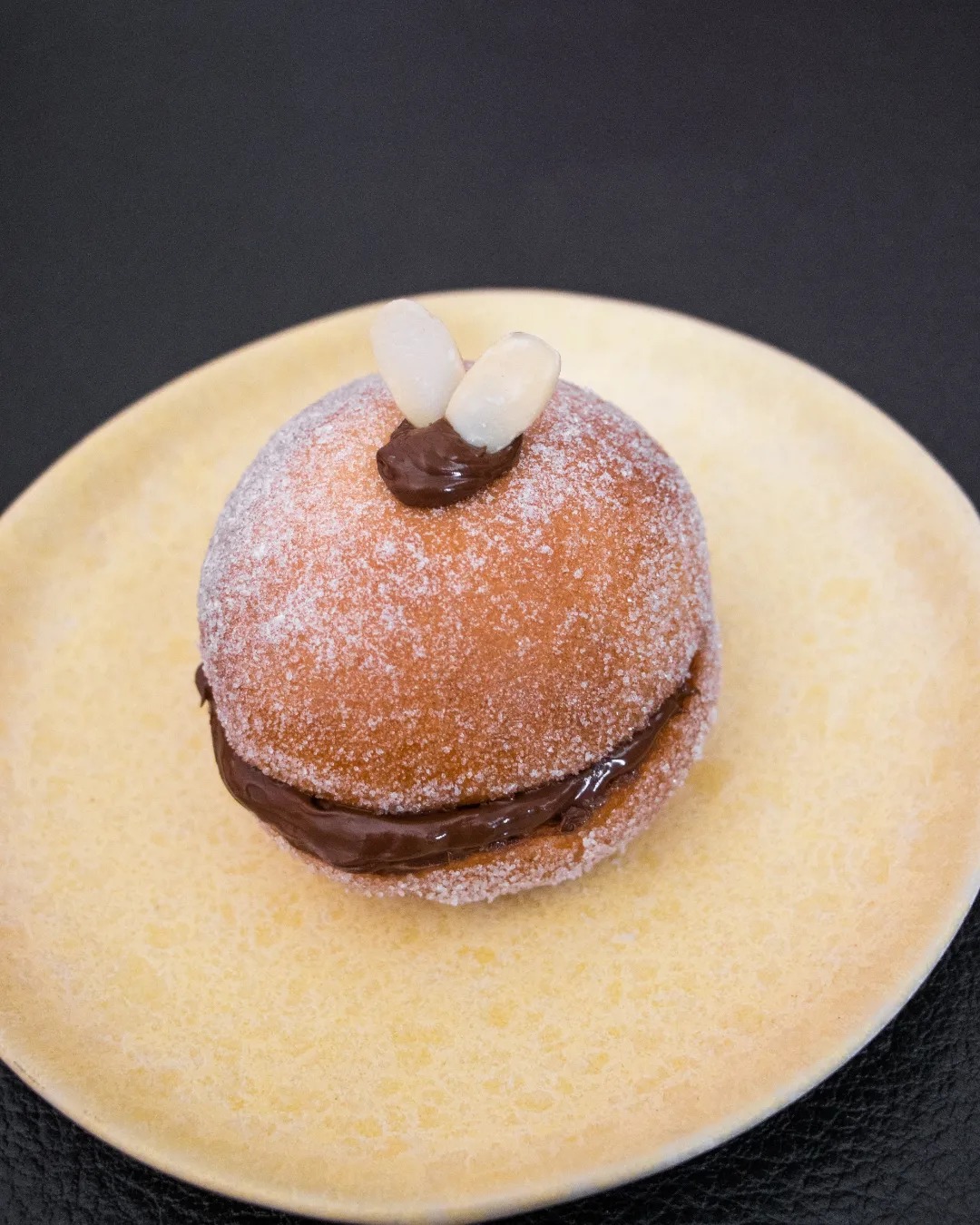 Berliner de chocolate panadería artesanal Centro Histórico Querétaro
